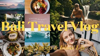 BALI TRAVEL VLOG - Dream Trip - Canggu Surfing - Ubud Waterfalls - Uluwatu Sunsets - Island Life!