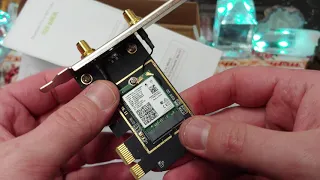 EDUP PCIe WiFi 6 Card Test & Teardown