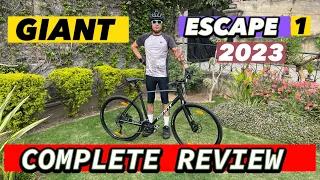 Giant Escape 1 | Complete Review | Model 2023 | Hybrid Bicycle | Carbon Fork #kashiftrendytrends