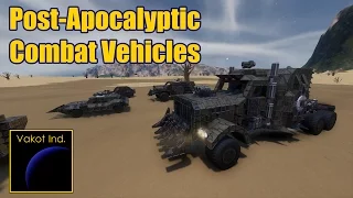 Post-Apocalyptic Combat Vehicles | Обзор Воркшопа | Space engineers
