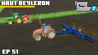 NOW WE'RE ROLLING! GRAPES TOO! | Farming Simulator 22 - Haut-Beyleron | Episode 51
