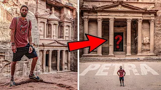 PETRA: La ciudad TALLADA en montañas | África #206 | Vuelta al Mundo en Moto