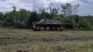 Hetzer Advance and Fire