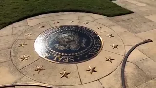 Raw: Bush grave opens to the public for the first time since Barbara Bush's burial