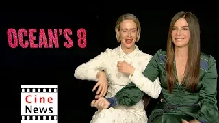 Ocean's 8 – Interview: Sandra Bullock & Sarah Paulson