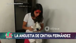 Cinthia Fernández salió del camarín llorando tras bailar su Folklore