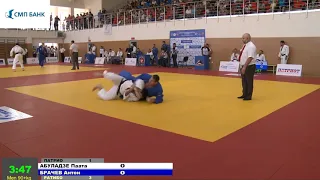 90+kg Абуладзе П Брачев А 30 06 2019 Т2 Чемпионат России по дзюдо среди клубов, НОВОРОССИЙСК