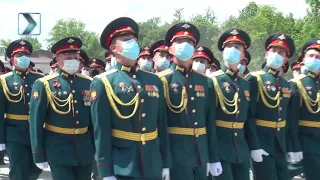 Генеральная репетиция парада Победы во Владикавказе