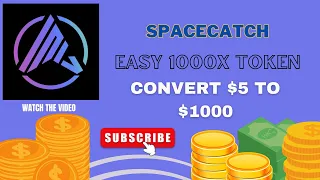 SpaceCatch hidden Gem turn $5 to $1000 | Gaming Tokens | New ALT coins that you should invest