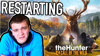 I HAD TO RESTART COMPLETELY! Hunter Call of the Wild Ep.14 - Kendall Gray