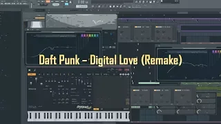 Daft Punk - Digital Love (Bengston Remake in FL Studio 12) | Using ONLY stock FL plugins and samples