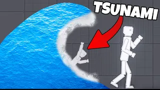 ❄️ UCIEKAM OD WIELKIEGO TSUNAMI!? METEORYTY, TORNADA I WULKANY | PEOPLE PLAYGROUND |