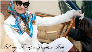 Melania Trump's Day Dress Style| Elegance & Fashion| Antonia George Eva