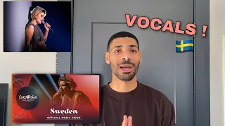 American first Reaction to Sweden 🇸🇪 “Hold me Closer” Cornelia Jakobs Eurovision finals