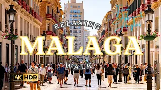 Malaga Walking Tour || Relaxing Music soft Piano || #relaxing #adventure #fromdifferentangles