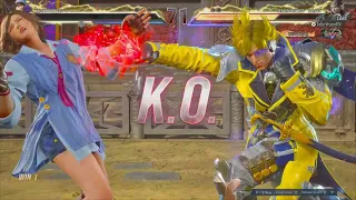 A Crazy Hwoarang,Jin Mirror, and SSJ Lars!! Tekken 8 Gameplay