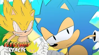 Fleetway Sonic Reacts to Sonic Mania Adventures!