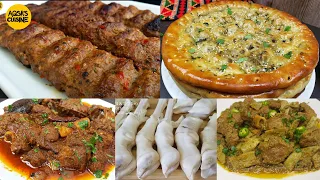 Eid Dawat Recipes by Aqsa's Cuisine, Adana Kebab, Keema Naan, Paye, Mutton, Karelay Gosht