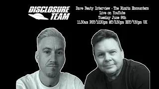 Dave Beaty 'The Nimitz Encounters' Interview with Vinnie (Disclosure Team) #ufo #uap