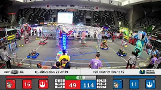 Qualification 22 - 2020 ISR District Event #2