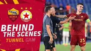 BEHIND THE SCENES 👀 | Roma v CSKA Sofia | Tunnel CAM 2021-22