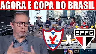 AGUIA DE MARABA X SÃO PAULO FC TRICOLOR ENTRA EM CAMPO PELA COPA DO BRASIL 2024