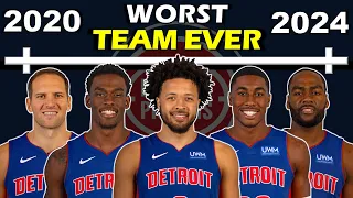 Timeline of How the PISTONS Built the WORST TEAM EVER | Longest Losing Streak | Endless Rebuild