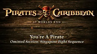 3. "You're A Pirate" Pirates of the Caribbean: At World's End Deleted Scene