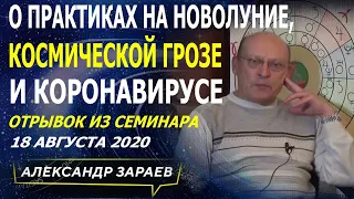 О ПРАКТИКАХ НА НОВОЛУНИЕ, КОСМИЧЕСКОЙ ГРОЗЕ И КОРОНАВИРУСЕ l А.ЗАРАЕВ l ОТРЫВОК ИЗ СЕМИНАРА18/08/20