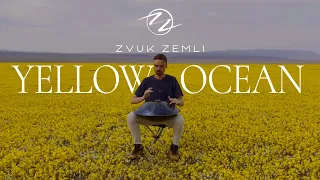 Yellow ocean |  Ханг в степи Казахстана | Handpan Nature Music