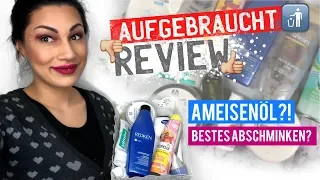 Aufgebraucht - Meine Produkterfahrungen - Heftiges Shampoo? Bestes Abschminkzeug?