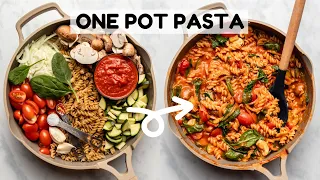 One Pot Pasta Recipe | EASY + Cozy