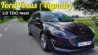 Ford Focus 2.0 TDCi Vignale teszt | Ez még NÉGY henger!