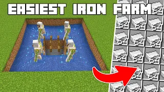 The FASTEST Iron Farm in Minecraft 1.20+ | 1450+ Iron Per Hour!