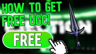 How To Get Nocturnal Ghost Dagger in EJECTION (FREE LIMITED UGC ITEMS)