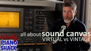 Roland SOUND CANVAS virtual vs vintage SHOOTOUT!