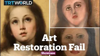 Unrecognizable Art Restoration of Murillo