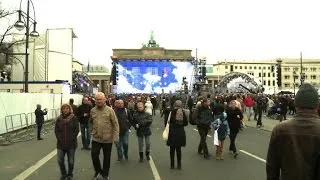 Berlin feiert 25 Jahre Mauerfall