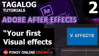 Tagalog Adobe After Effects Tutorial -  2