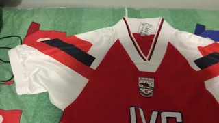 Arsenal 92/94 home shirt review