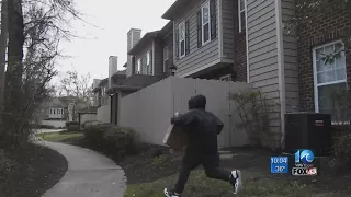 Package thief chased down by neighbor in Virginia Beach