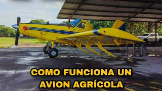 Como Funciona un Avión agrícola || Aviación Agrícola Guatemalteca