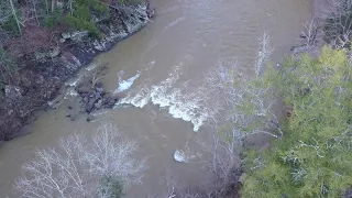 Hurricane Creek - Tuscaloosa, AL - DJI MAVIC PRO 4K DRONE FOOTAGE