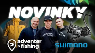 Nejlepší navijáky SHIMANO 🔥? A kompletní nabídka Adventer & Fishing 🎣🙏🏻