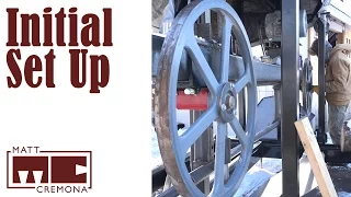 Initial Setup - Building a Large Bandsaw Mill - Part 17