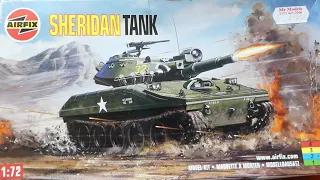 Sheridan Tank Airfix 1/72