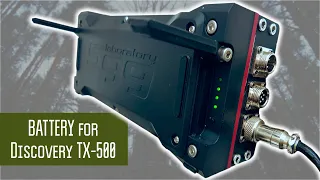 Батарейный блок для Discovery TX-500. Радиосвязь на КВ из леса.