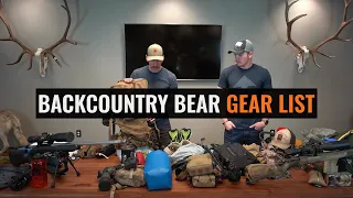 Frank Church Wilderness Spring Black Bear Gear List