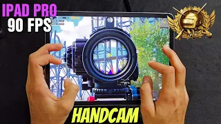 IPAD PRO 2021 | 4K + 90 FPS Handcam Gameplay with Maxed Controls - REXA | PUBG MOBILE