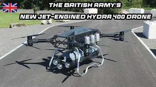 The British Army's new jet-engined Hydra 400 drone